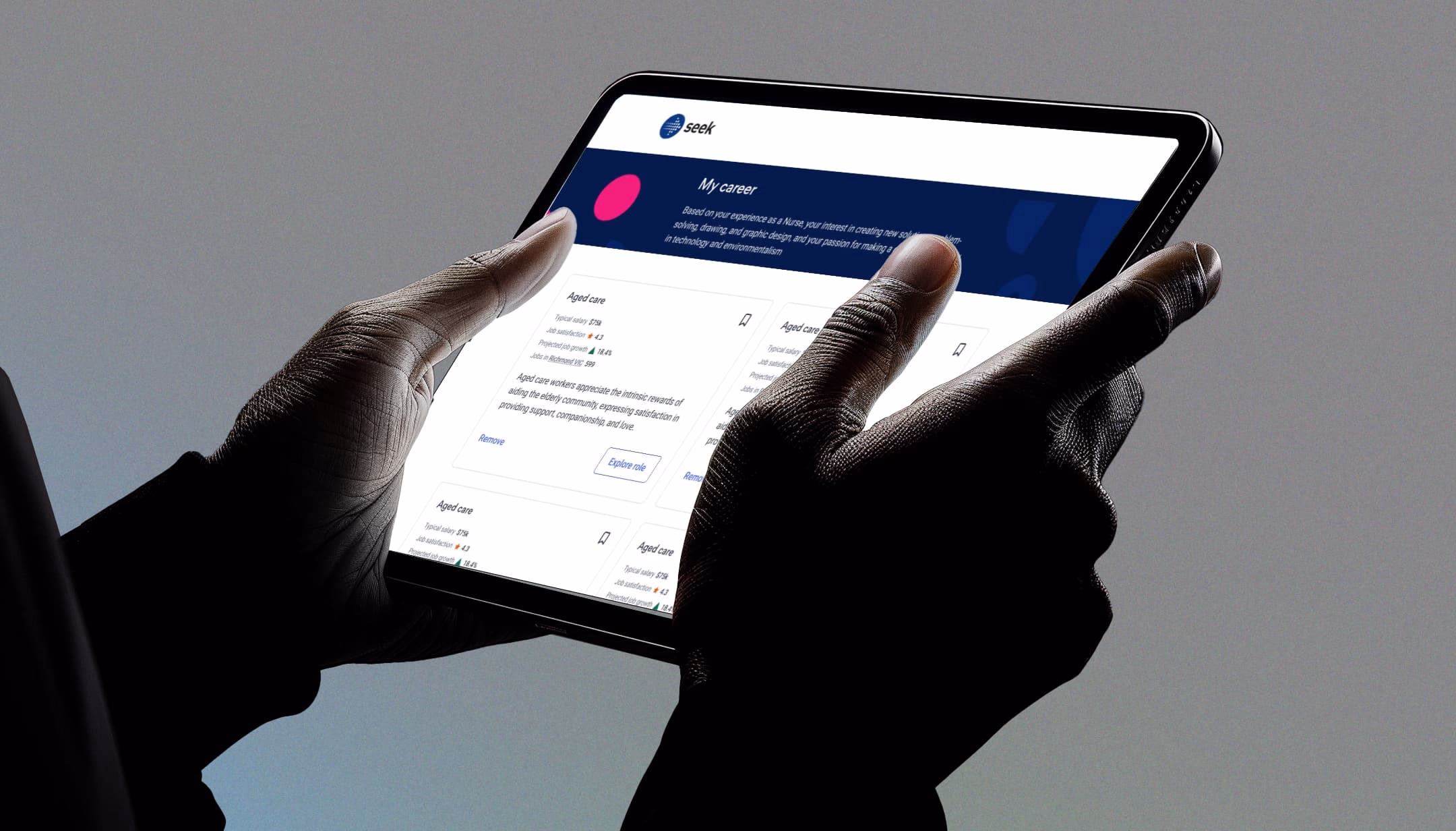 Career journey discovery with Career Compass