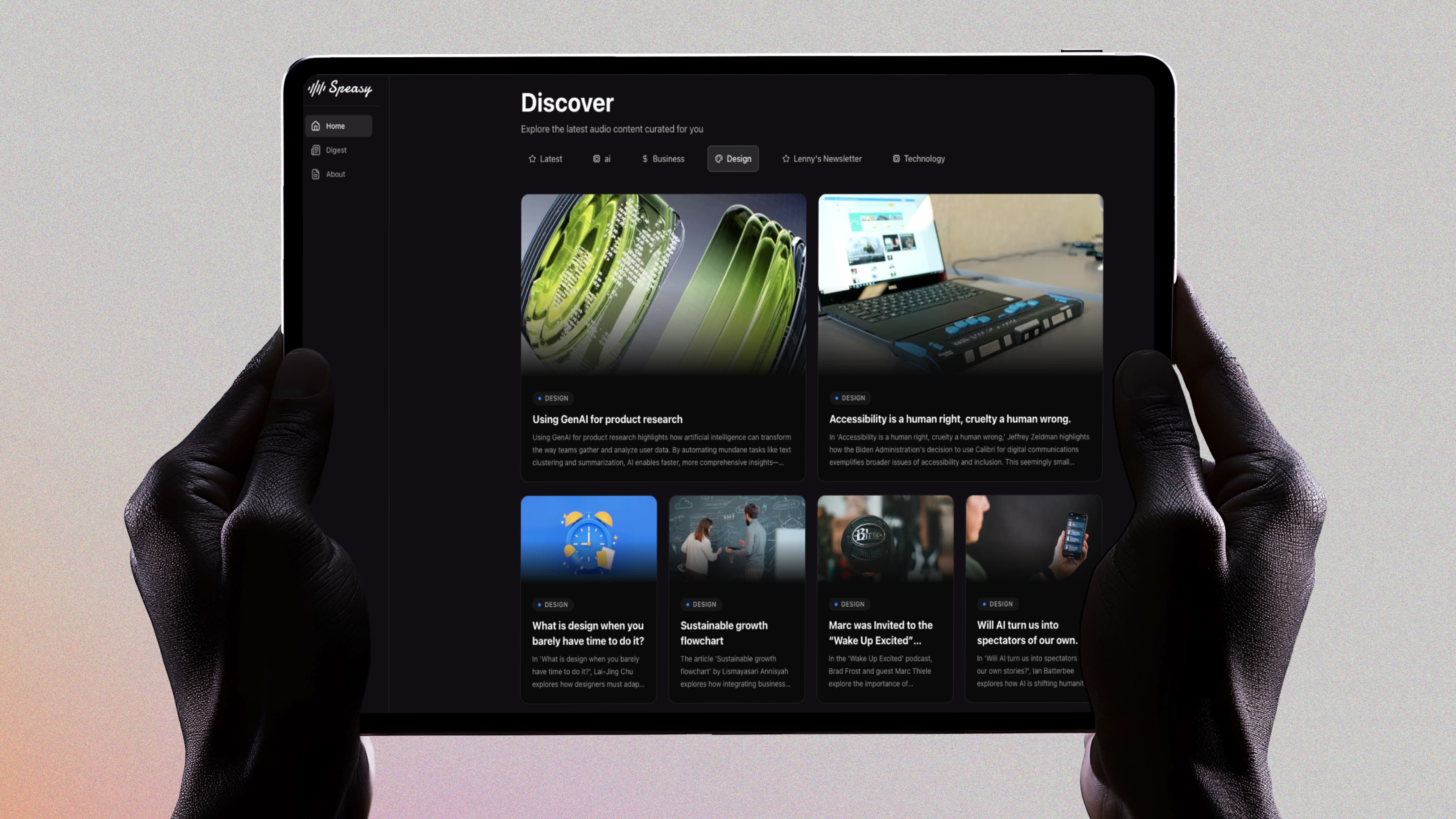 Design systems for AI-native products